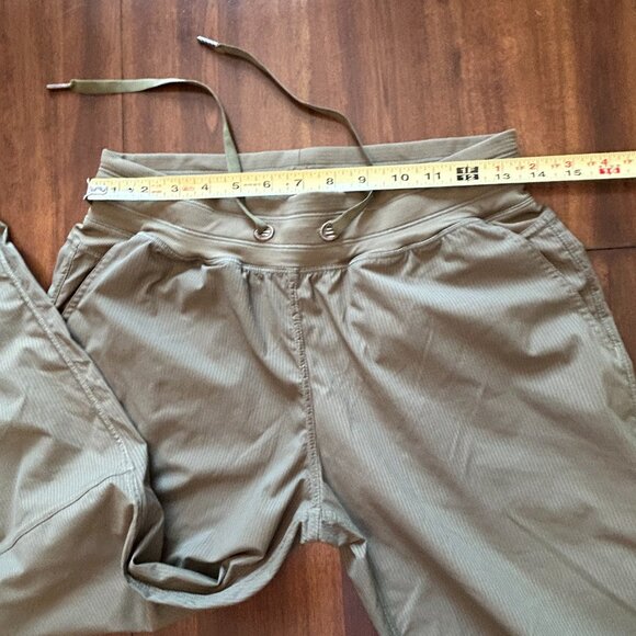 ZYIA Active Everywhere Women’s Jogger Pants Size 4 Olive Green Drawstring - Picture 13 of 16